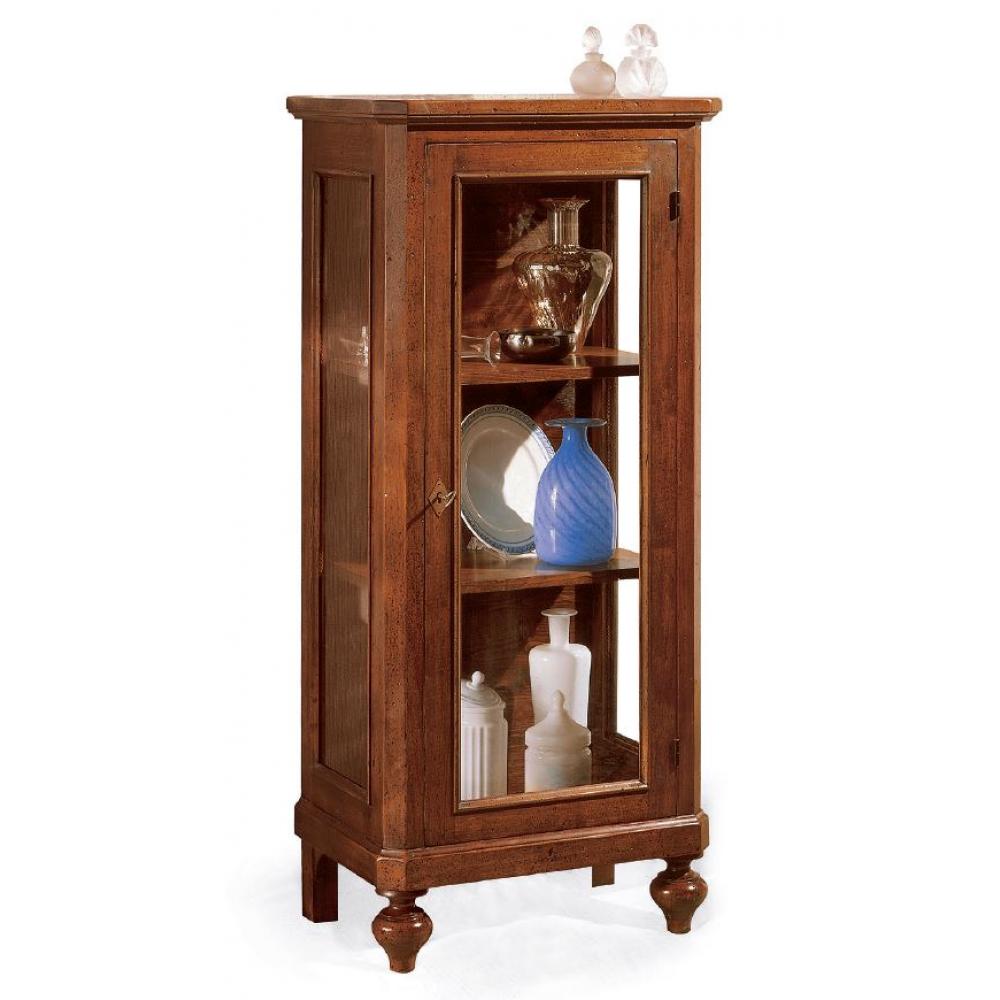 vitrines kis szekreny uveges mediterran dio cseresznye butorok klasszikus toszkan antikolt nappali konyha etkezo elegans polgari barna lameridiana lakberendezes.jpg